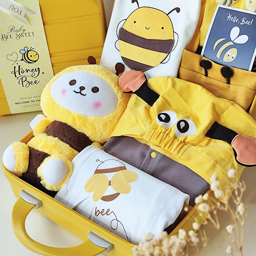 Baby Gift Basket Little Bee Newborn Baby Pure Cotton