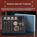 Brass Incense Burner Channel Tool Gift Box