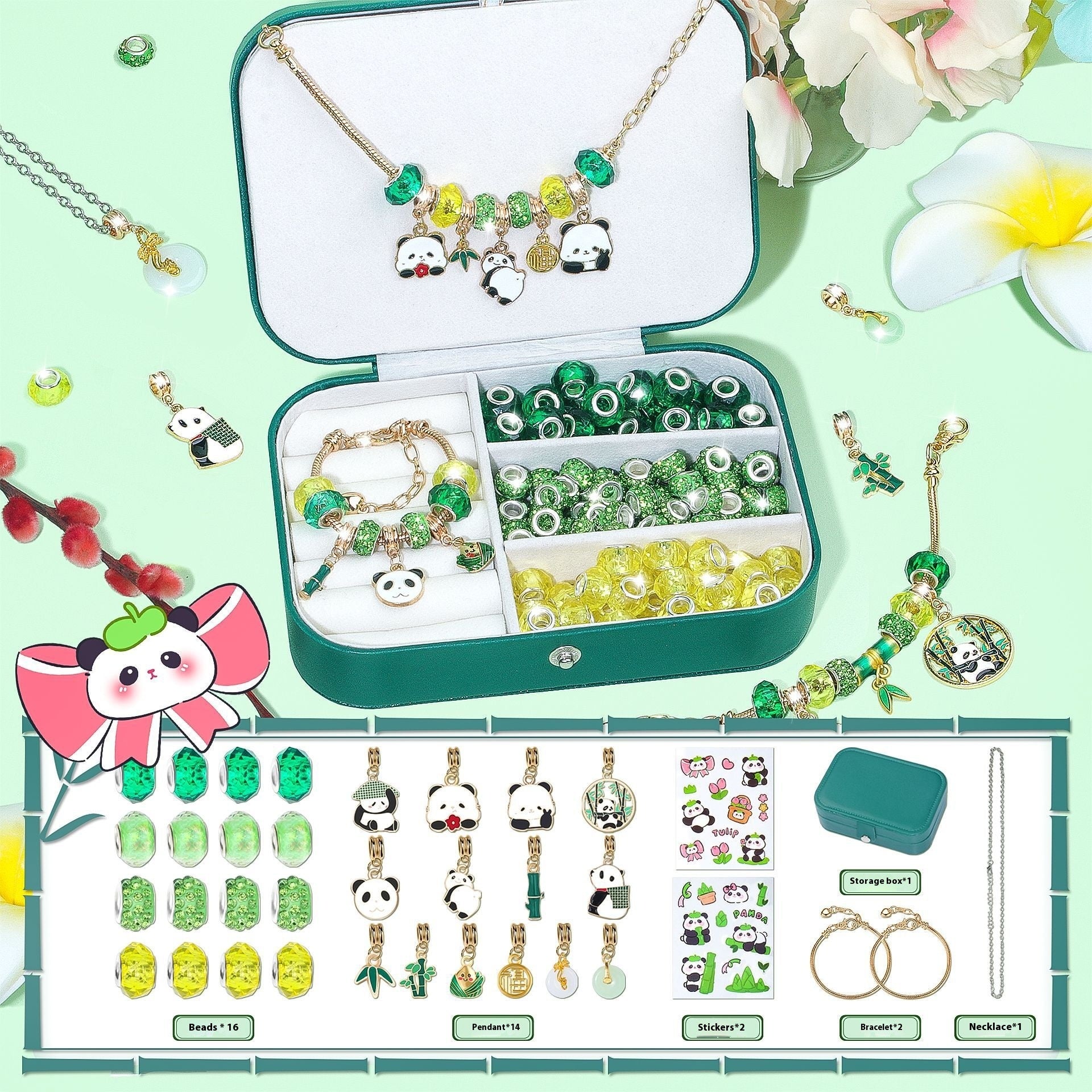 Beaded Creative Handmade Bracelet Gift Box